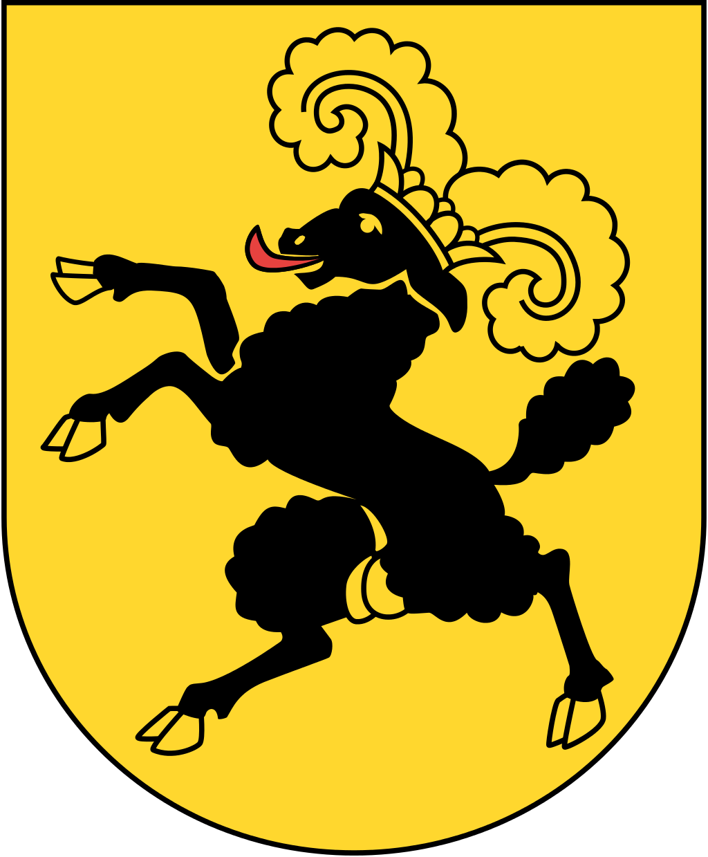 Wappen Schaffhausen matt svg